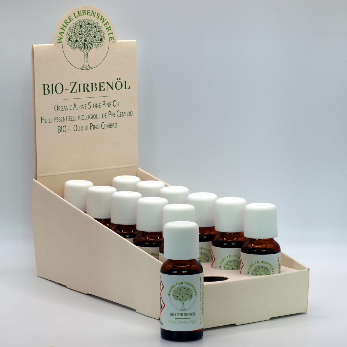 Display 12 HE de Pin cembro 20 ml
